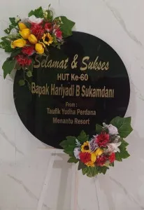 Papan Akrilik Ucapan Ulang Tahun Kapuas